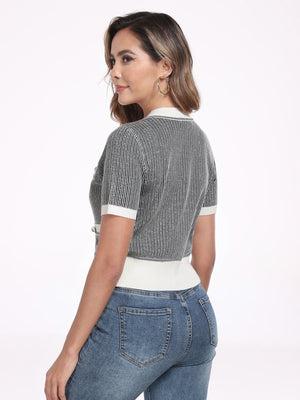 M.Infisavo Sweater Cardigan Tops Shirts