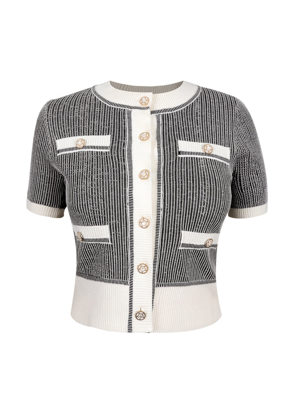 M.Infisavo Sweater Cardigan Tops Shirts