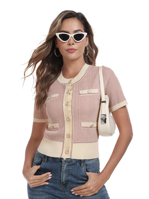 M.Infisavo Sweater Cardigan Tops Shirts