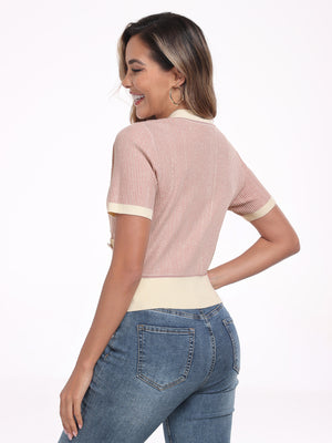 M.Infisavo Sweater Cardigan Tops Shirts