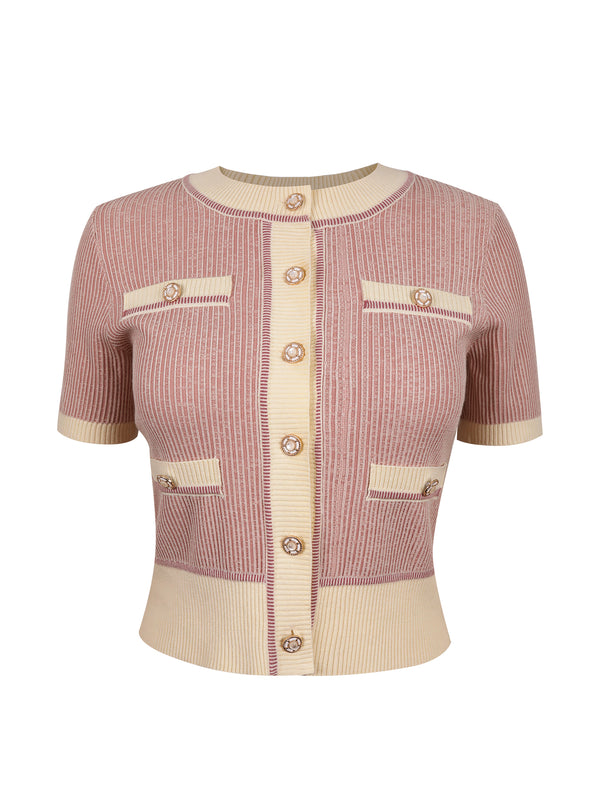 M.Infisavo Sweater Cardigan Tops Shirts
