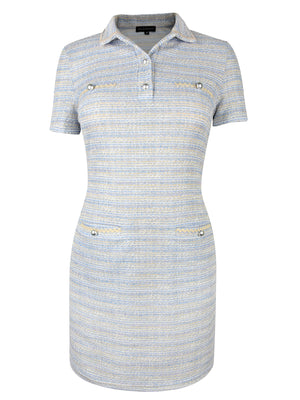 M.Infisavo Womens Tweed Dress #MFD004
