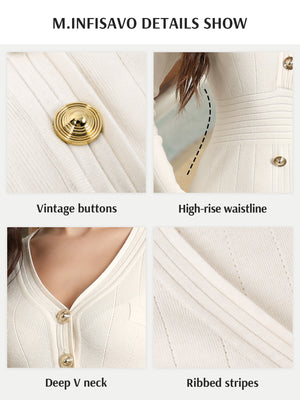 M.Infisavo Sweater Knit Bodycon Dress