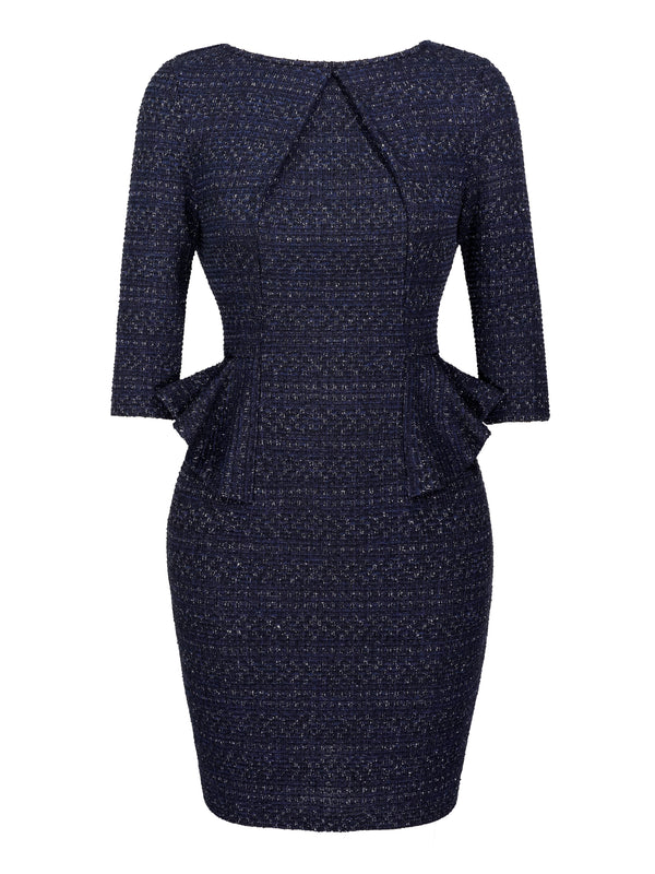 M.Infisavo Womens Peplum Sheath Dress #MFD011