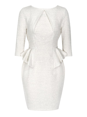 M.Infisavo Womens Peplum Sheath Dress #MFD011