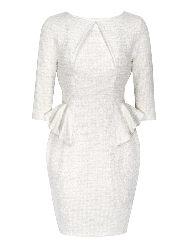 M.Infisavo Womens Peplum Sheath Dress #MFD011