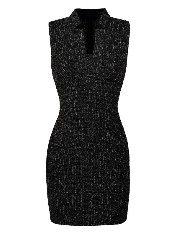 M.Infisavo Women's Tweed Pencil Dresses #MFD016