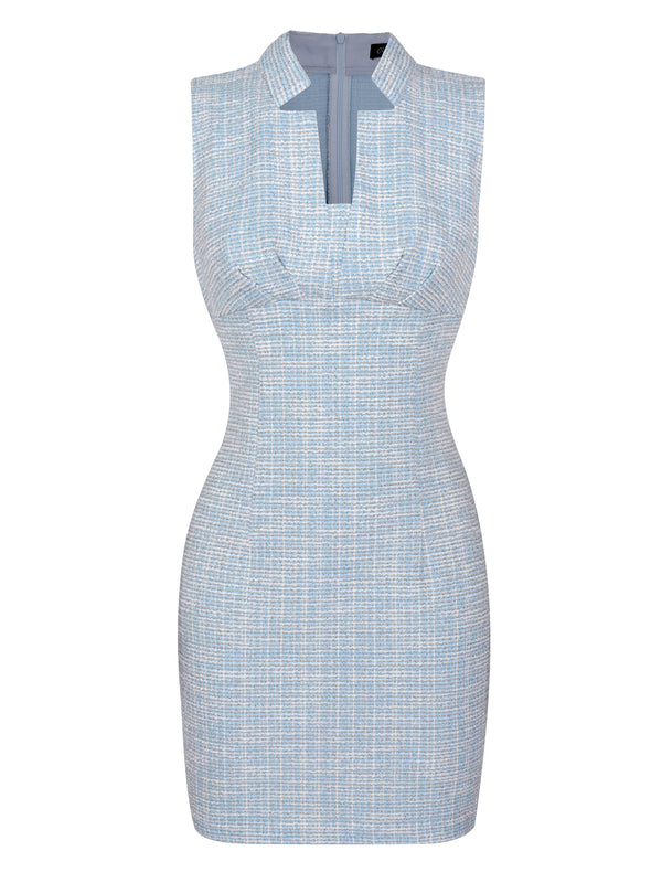 M.Infisavo Women's Tweed Pencil Dresses #MFD016