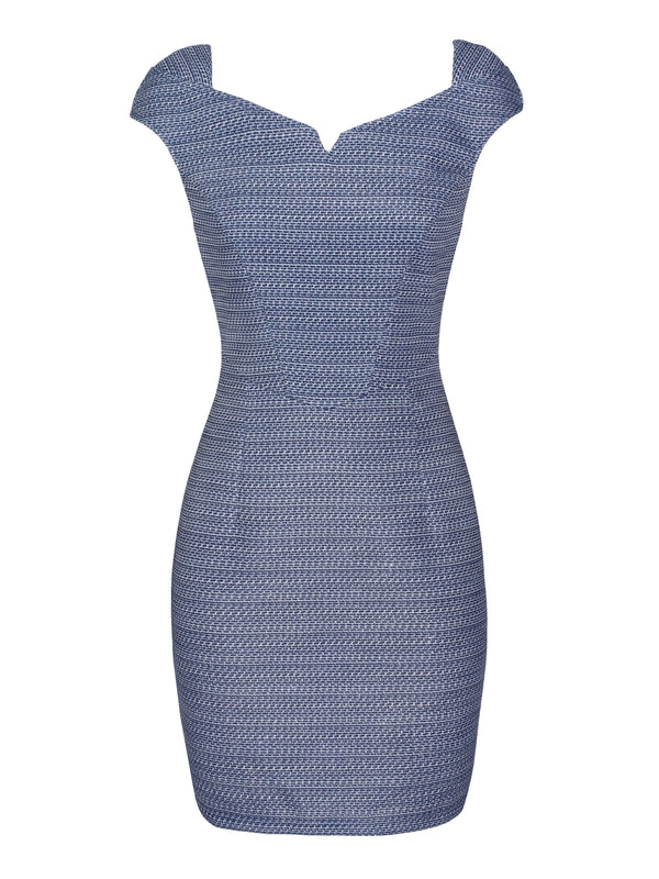 M.Infisavo Women's Elegant Tweed Dresses