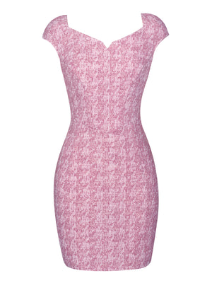 M.Infisavo Women's Elegant Tweed Dresses