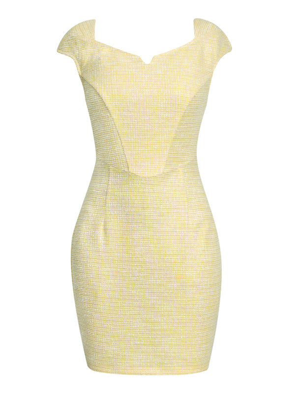 M.Infisavo Women's Elegant Tweed Dresses